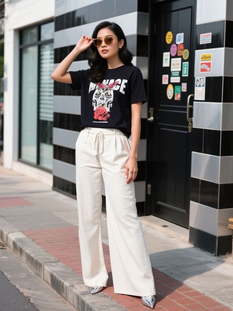 Rose Reaper Tee view 2